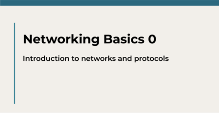 Networking basics 0