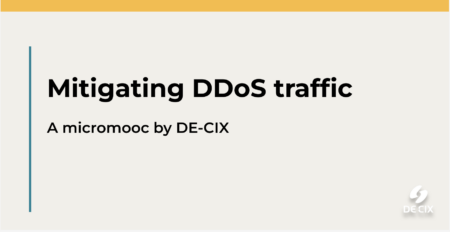 How to get rid of DDoS traffic